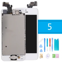for iPhone 5 LCD Touch Display Digitizer Full Assembly Complete Screen Replacement for iPhone 5 5G With Camera Button + Tools for iPhone 5 LCD Touch Display Digitizer Full Assembly Complete Screen Replacement for iPhone 5 5G With Camera Button + Tools