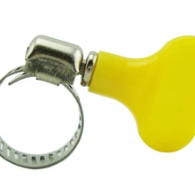 Homebrew 100 шт./лот нержавеющая сталь бабочка шланг зажим подходит 16 мм O.D~ 25 мм O.D трубка пластиковая ручка