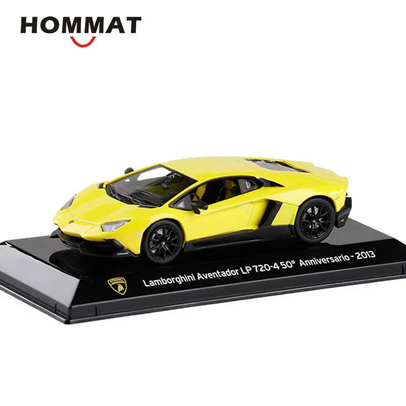 HOMMAT Simulation 1/43 Aventador LP720 4 Anniversario 2013 автомобиль литая модель игрушечного автомобиля