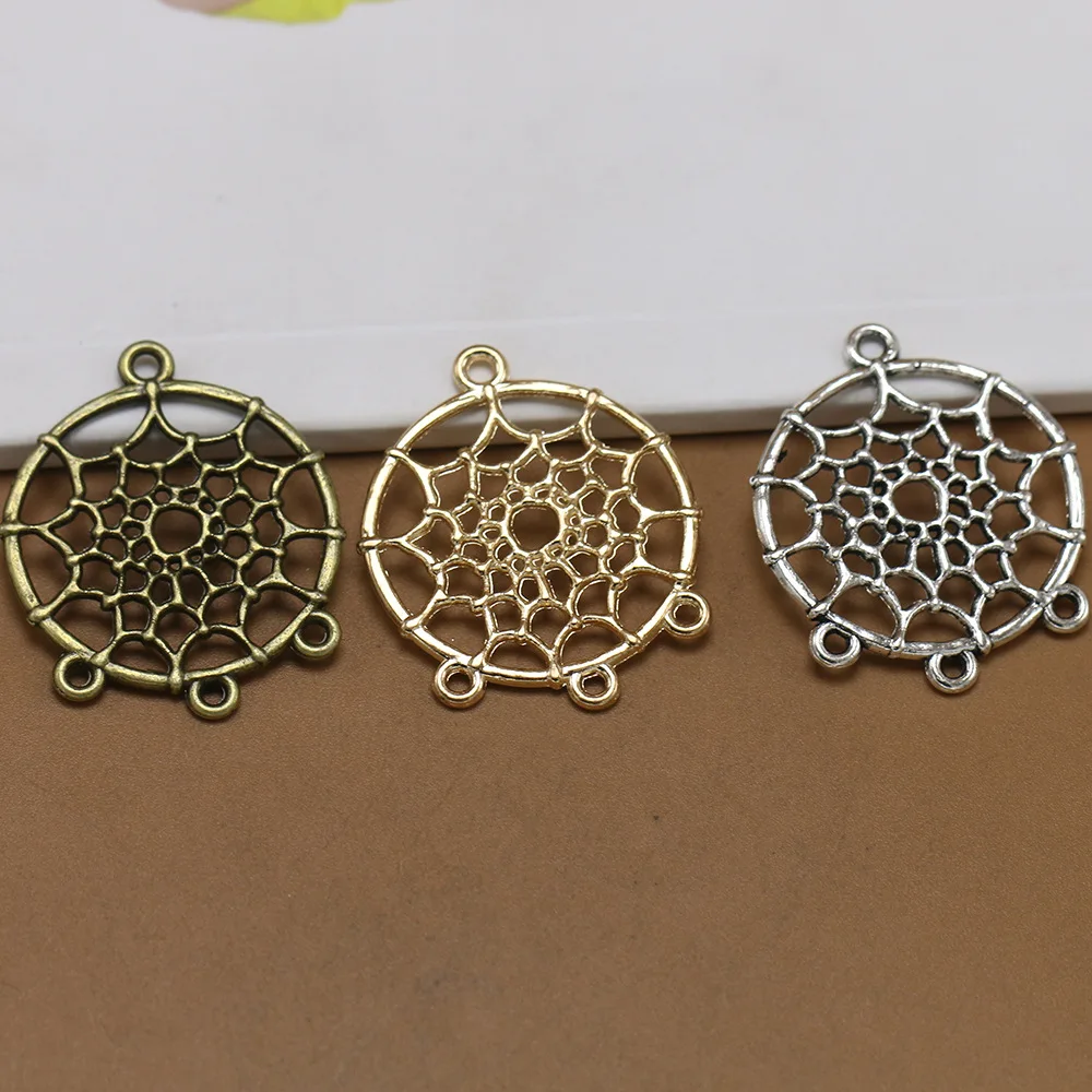 Tree Charm//Pendant Tibetan Antique Silver 25 x 28mm 20 Charms Accessory Crafts