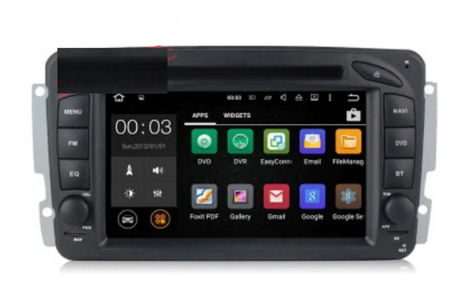 Top by DHL or Fedex 10pcs CAR DVD PLAYER For Mercedes Benz W209 W203 W168 ML W163 W463 Viano W639  Wifi GPS BT Radio DVR Canbus 3