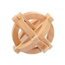 Chanycore детские развивающие деревянные игрушки 3D головоломка Kong Ming Luban замок куб головоломка kmq детские подарки 4242