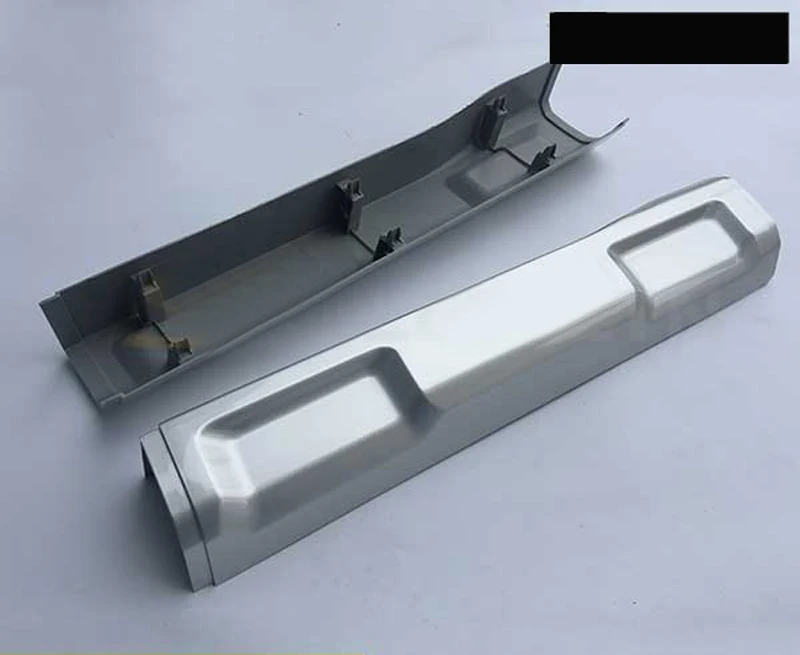 

For Nissan Rogue 2008-2013 Silver Partial Middle Roof Rack Bar Rail End Replacement Cover Shell Cap