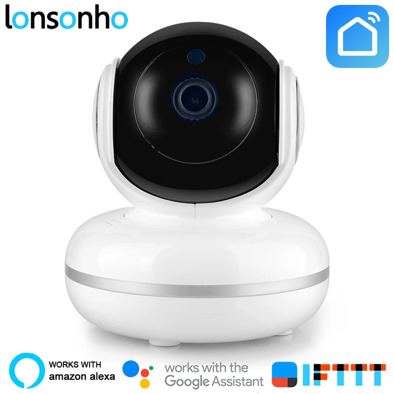 

Lonsonho IP Wifi Camera Wireless Smart Home Security 720P 1MP Two Way Audio Motion Detector IR Night Vision Tuya Smart Life APP