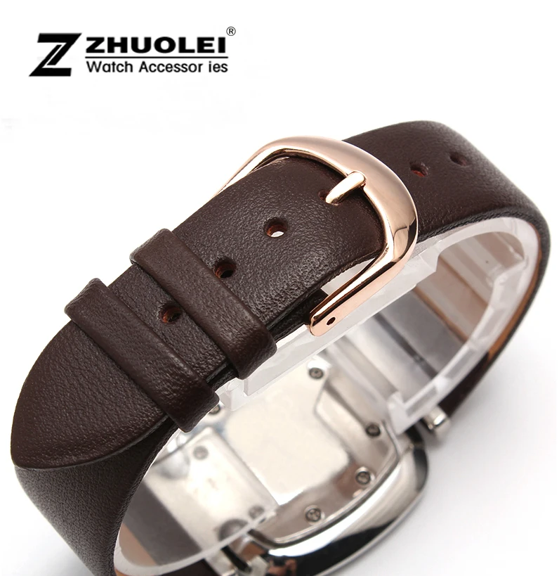 Watch Strap 16mm 18mm 20mm 22mm Genuine Leather Strap Steel Buckle Men Women Wrist Watch Band Soft Watch Strap 16mm 18mm 20mm 22mm Genuine Leather Strap Steel Buckle Men Women Wrist Watch Band Soft