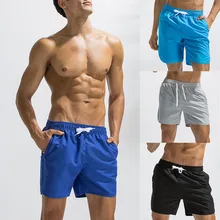Купальный костюм Плюс Размер Мужские дышащие трусы брюки однотонная одежда для плавания пляжные шорты тонкая одежда Дышащие плавки zwembroek