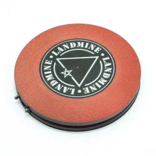 Recommended New Red Plastic Landmine Foot Switch Tattoo Foot Pedals Wireless for tattoo machine tattoo supply