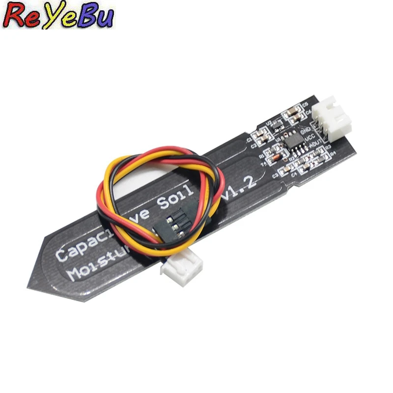 

Capacitive soil moisture sensor not easy to corrode wide voltage wire for arduino