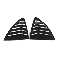 2 шт. глянцевый черный заднее стекло автомобиля жалюзи крышка боковое вентиляционное отверстие для автомобилей Subaru BRZ для Toyota 86 для Scion FRS 2013