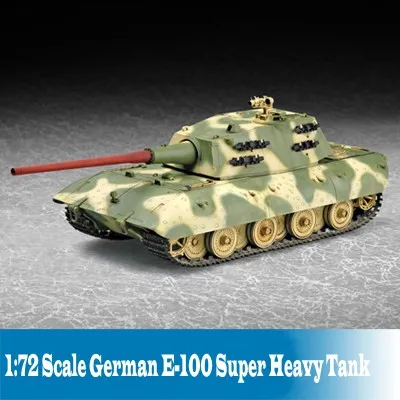 

1:72 Scale Tank Model German E-100 Super Heavy Tank Model Assembly Builind Kits Tank Model DIY 07121