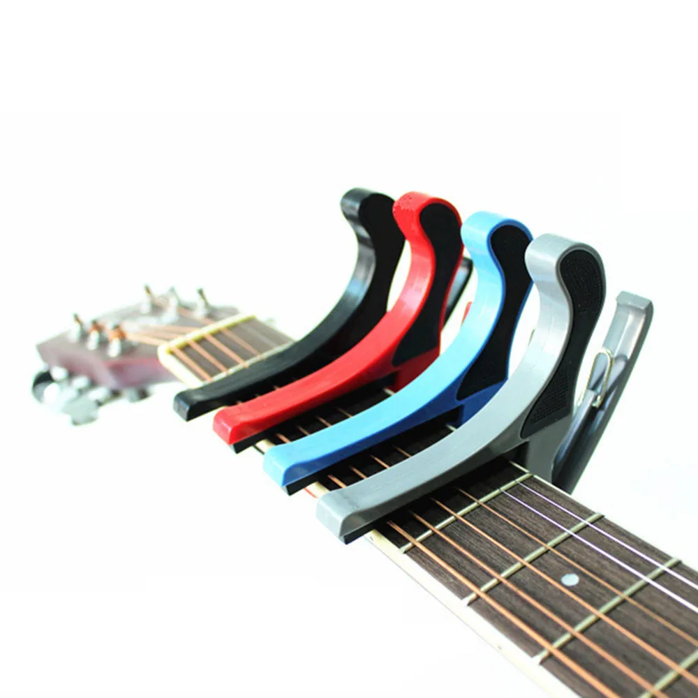 New Guitar Key Clamp Capo Quick Change Tune Trigger Single handed for Acoustic Electric Classic
