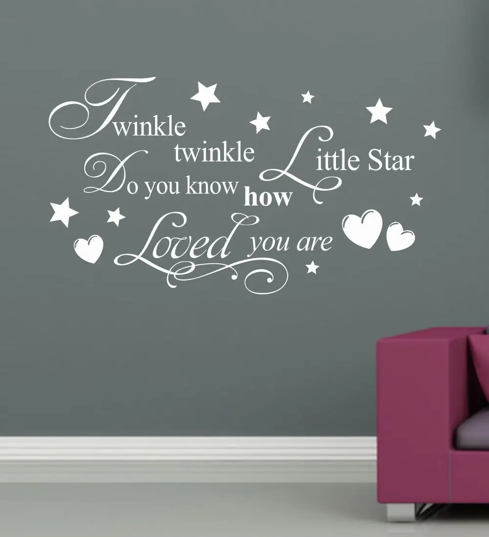 twinkle twinkle little star room decor