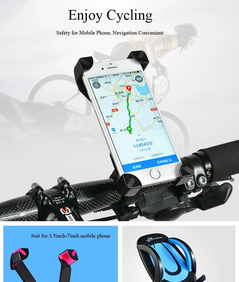 Clearance RockBros 360 Degree Bicycle Bike Phone Holder Bag Cycling Handlebar Bag Accessories Smartphone Stand Cell Phone Bracket Support 1 Clearance RockBros 360 Degree Bicycle Bike Phone Holder Bag Cycling Handlebar Bag Accessories Smartphone Stand Cell Phone Bracket Support 1