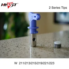 Рекламные надежных партнеров! безвоздушные распылители 2 наконечников 211/213/215/217/219/221/223 насадка Краски опрыскиватель инструменты