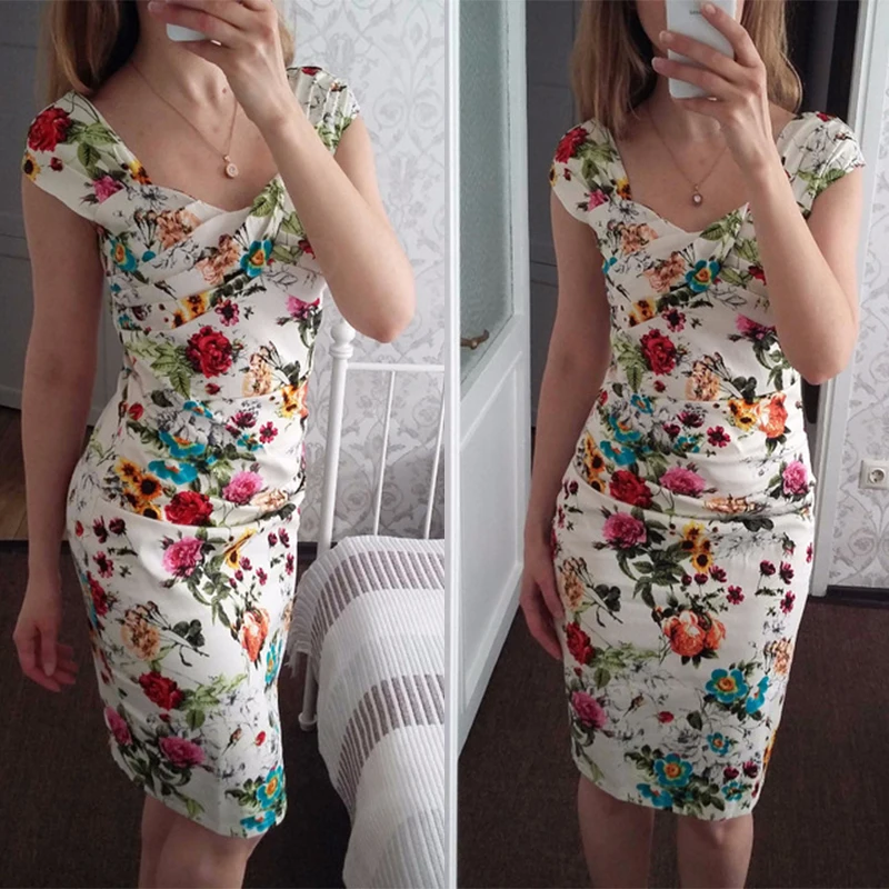 Sisjuly Flower Girl Dress Винтаж Bodycon Sexy Summer 2XL элегантное льняное платье женщины офисная вечеринка мода оболочка цветочные платья