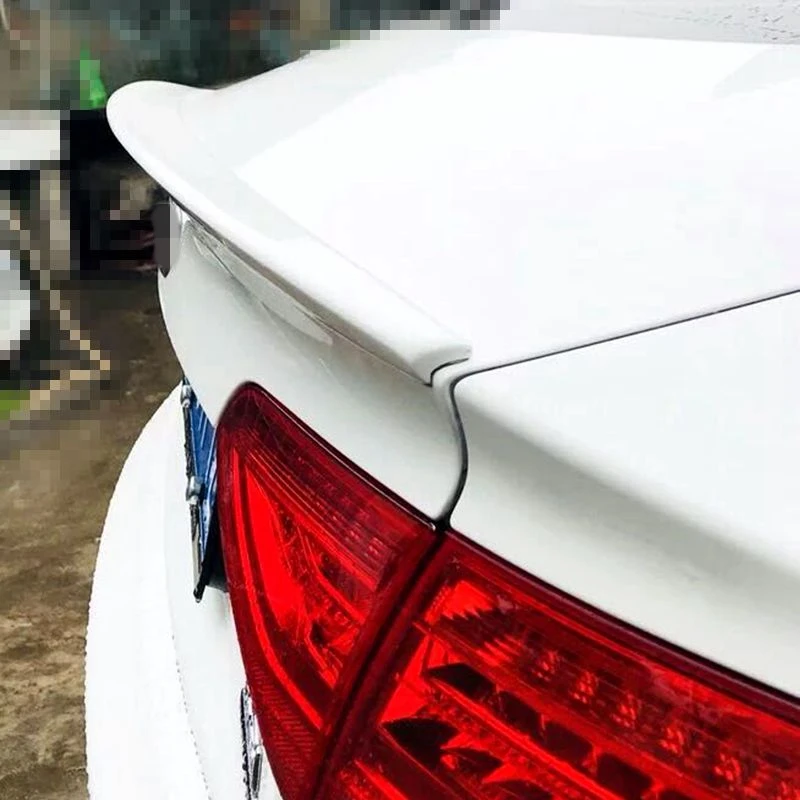 Для Audi A5 4 двери ABS задний спойлер красиво украшенное украшение в виде хвостового крыла задний спойлер багажника