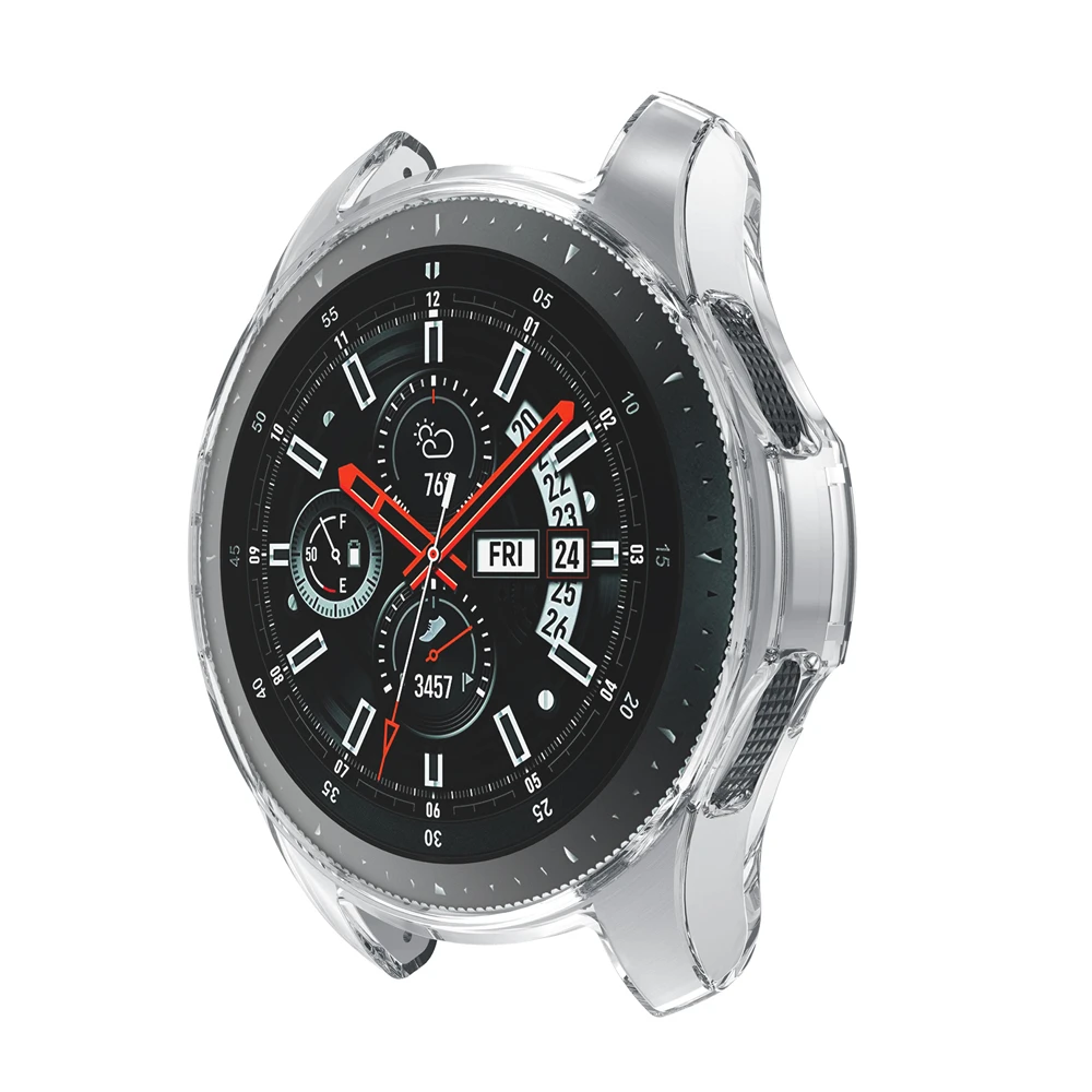 Защитный чехол для Samsung Galaxy Watch 42 мм 46 Gear S3 Frontier SM R810 R800 Мягкий защитный из