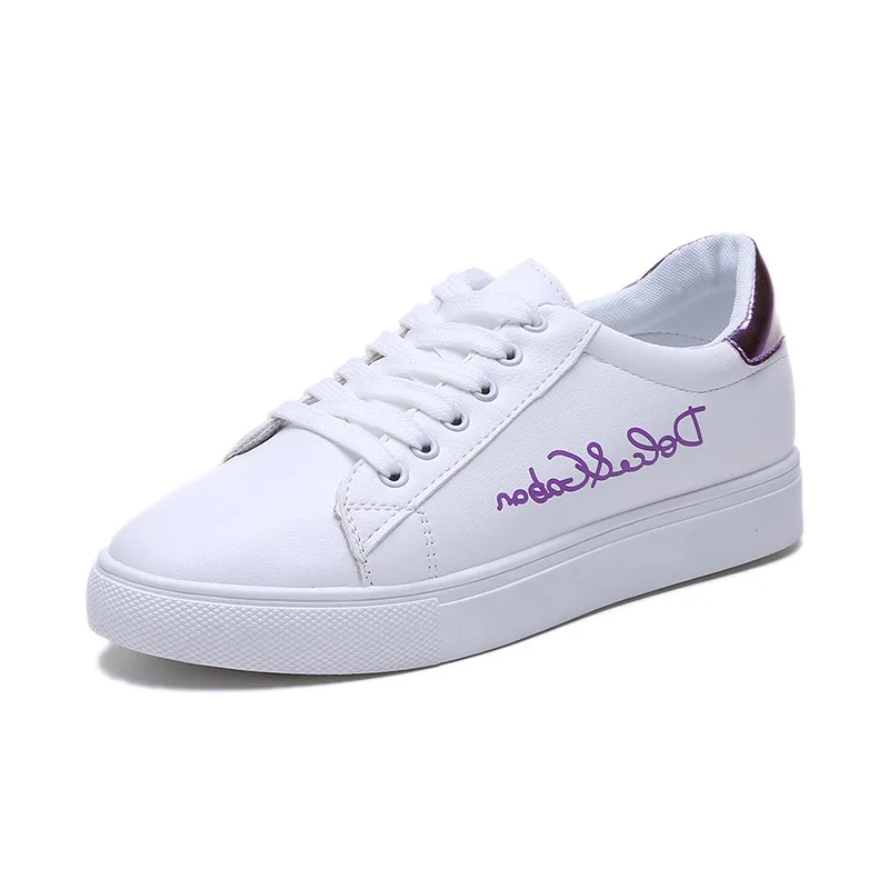 

2019 Fashion Summer Women New SportsSingle Shoes pu Breathable Chunky Sneakers Women's Vulcanized Shoe Casual Female Sneakers