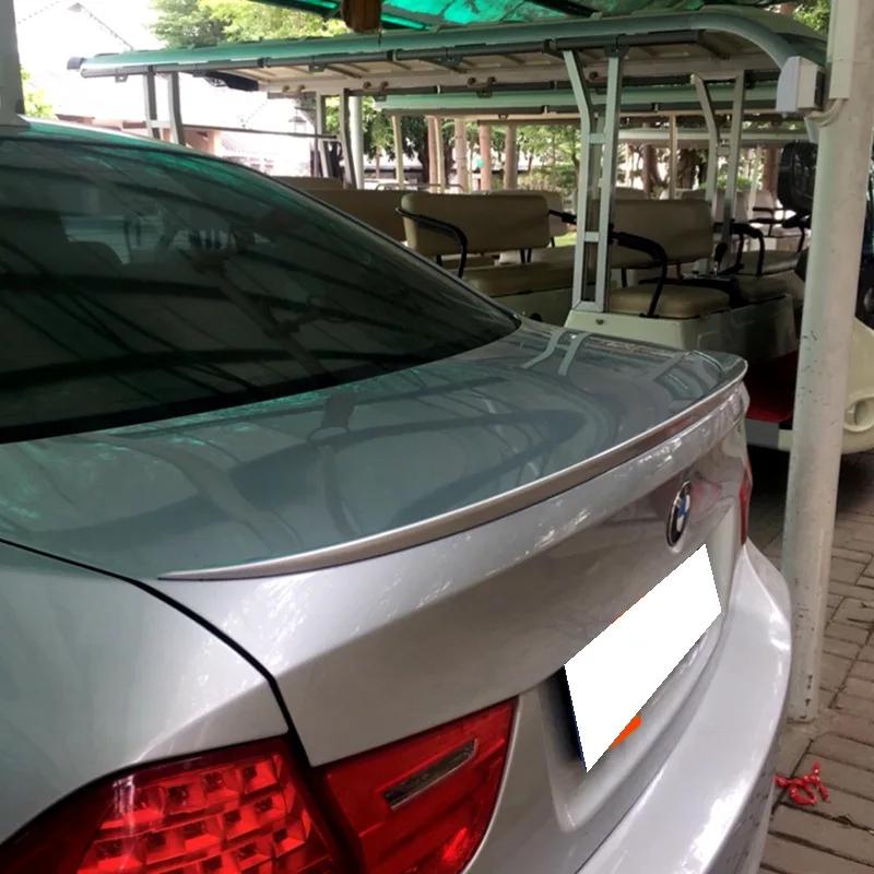 Для 2005 2012 BMW E90 320i 318i 325i 330i спойлер высокого качества ABS Материал заднее крыло