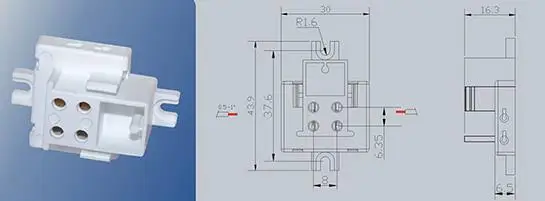 200 шт. G10Q GR10Q патрон лампа кронштейн