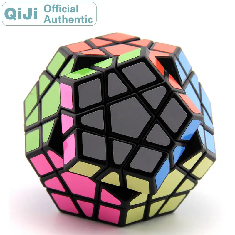 

QiJi Megaminxeds Magic Cube QJ Dodecahedron 3x3x3 Professional Neo Speed Cube Puzzle Antistress Fidget Toys For Children
