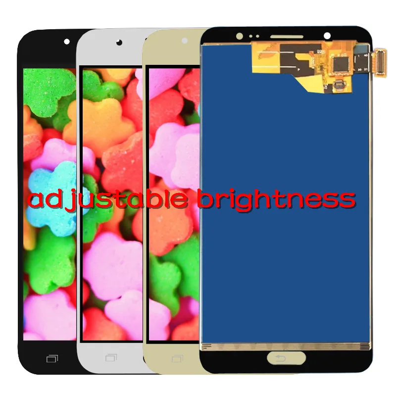 Adjust brightness LCD For Samsung Galaxy J510FN J510F J510G J510Y J510 J5 2016 Display Touch Screen Digitizer Assembly | Мобильные