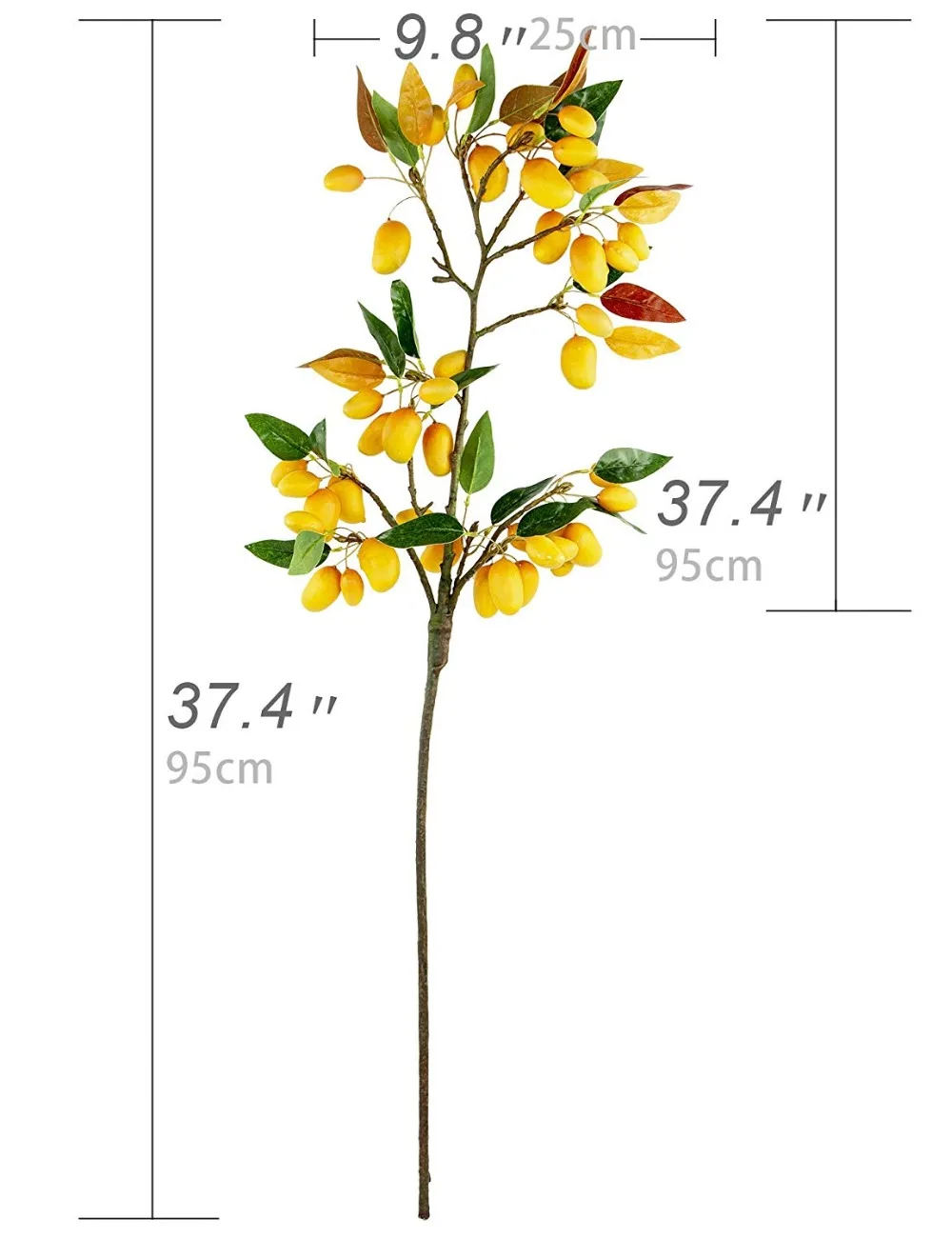 Rinlong Artificial Mango Branch (5)