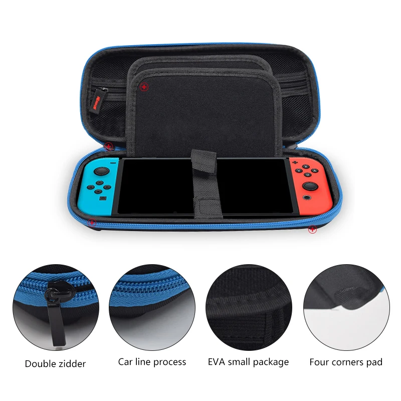 

For Nintend Switch NS NX Console Portable EVA Storage Bag Cover Cases Hard Pouch Protective Shell Accessories Controller Bag