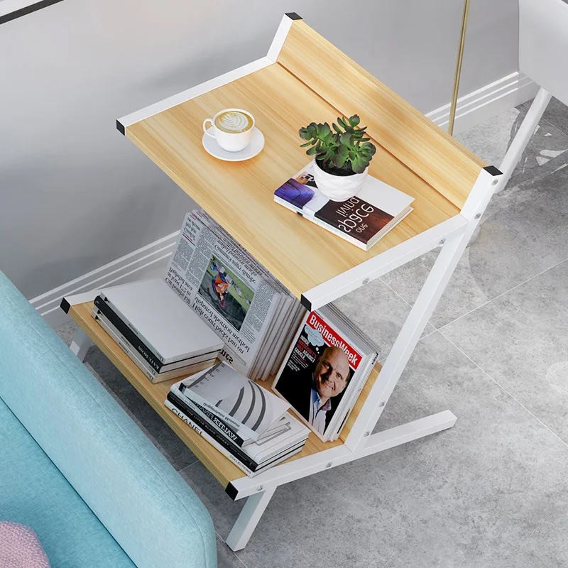  Small Table Coffee Table Ins Bedside Table Simple Modern Creative Corner Sofa Edge Shelf Magazine H