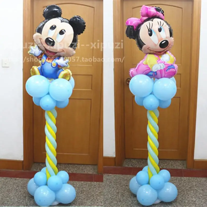 The Mickey Minnie Mouse Foil Balloon Lead The Way Decoration Birthday Party Decoration Lead The Way Store Mall Layout Balloon Balloon Foilballoon Decoration Party Aliexpress