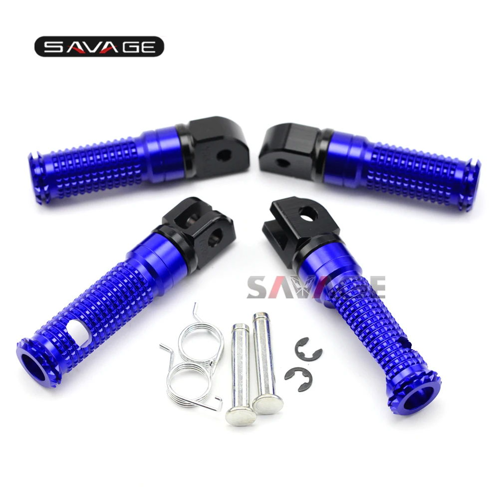 

For YAMAHA YZF-R6 2006-2017, YZF-R1 YZF R1M R1S 2004-2017 Motorcycle Rider Passenger Front &Rear Foot Pegs Footrest Adapter