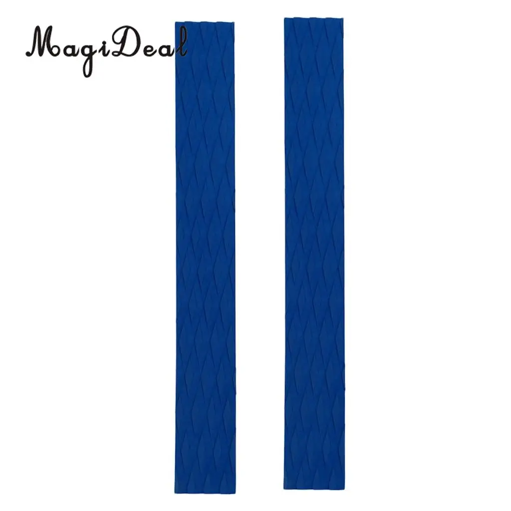 2Pcs EVA 61x7.6cm Surfing Surf SUP Surfboard Traction Pad Bar Grips for Skimboard Longboard Boay Board Paddle Board Accessories