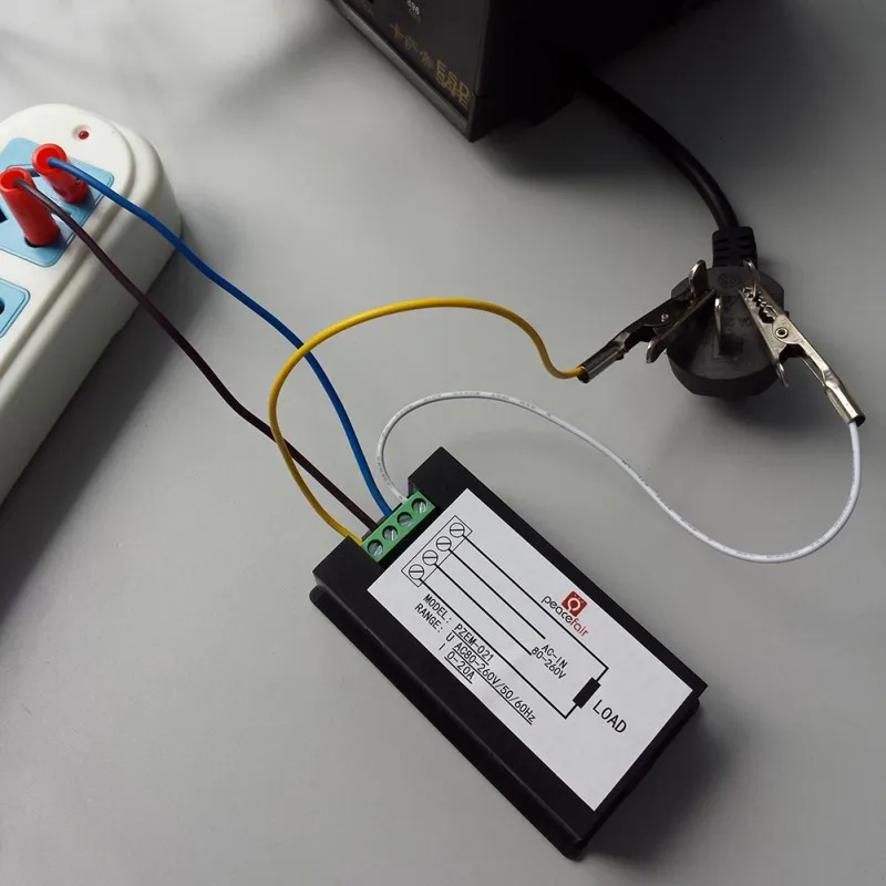 1 шт. полезный 1 шт. AC 80-260 в ЖК-цифровой 20A вольт ватт измеритель мощности Амперметр Вольтметр