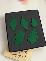 Скрапбукинг листья die для бумаги и квилтинга ремесла 15.8 мм thicksmr-fl0016