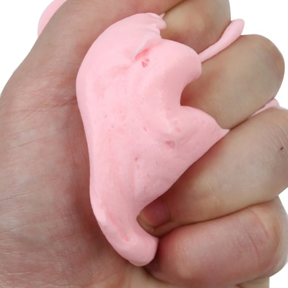 DIY 3D пушистая пена слизь поставки мягкая глина мягкими хлопок эластичный мяч Комплект Детские развивающие ремесло игрушка антистресс