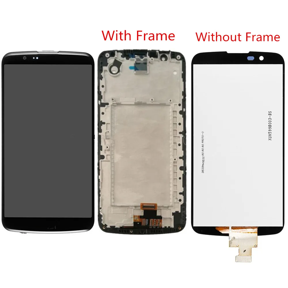 

For LG K10 LTE K430 K430DS K420N LCD Screen and Digitizer Assembly With Front Frame Replacement!!