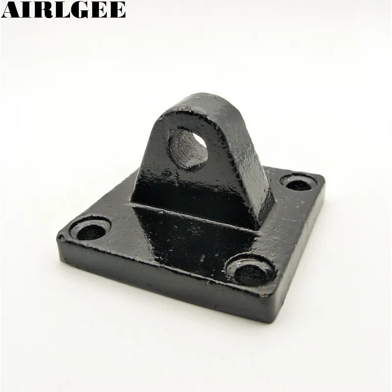 CA6375mmx75mmRectangleBasePivotCylinderClevisMountingBracket