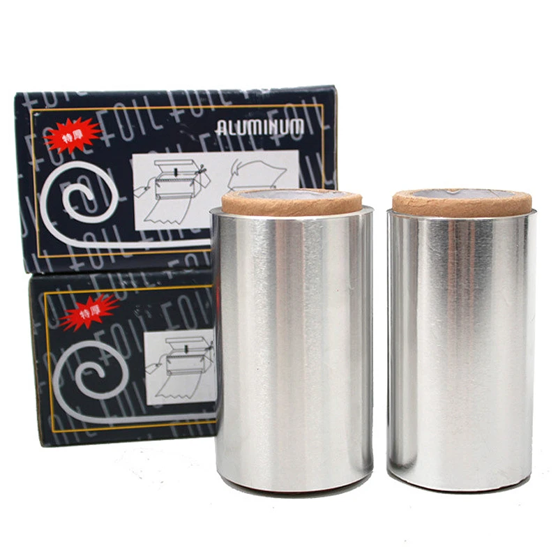

15m/roll Hair Perm Foil Thicken Tinfoil Advanced Streaked Dyeing Professional Resurrection Special Foil Salon Styling Tools U320