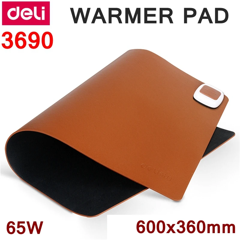 Deli 3690 PU warmer Pad 220 240V 50HZ heating pads 60x36CM heating