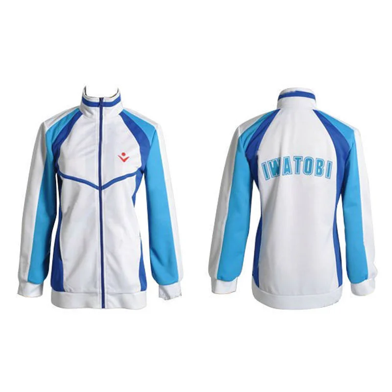 Free! Iwatobi Haruka Nanase Anime Cosplay Jacket - Unisex Hoodie for High School Sportswear image 2