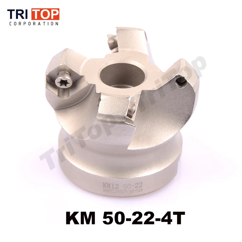 Free shipping KM12-50-22 face mill milling cutter cnc milling tools for inserts SEKT1204 Free shipping KM12-50-22 face mill milling cutter cnc milling tools for inserts SEKT1204