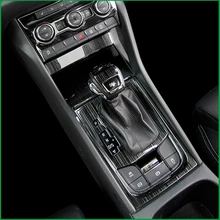 Per Skoda kodiaq 2016 2017 2018 Stile Auto Interni Gear Shift Manopola AC di Controllo del condizionatore D’aria Pannello Decorativo Della Copertura Trim