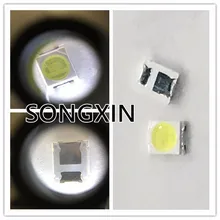 1000 шт. светодиодный светильник jufei с подсветкой 1210 3528 2835 1W 3V 107LM холодный белый ЖК-подсветка для ТВ приложения 01. JT.2835BPWP2-C