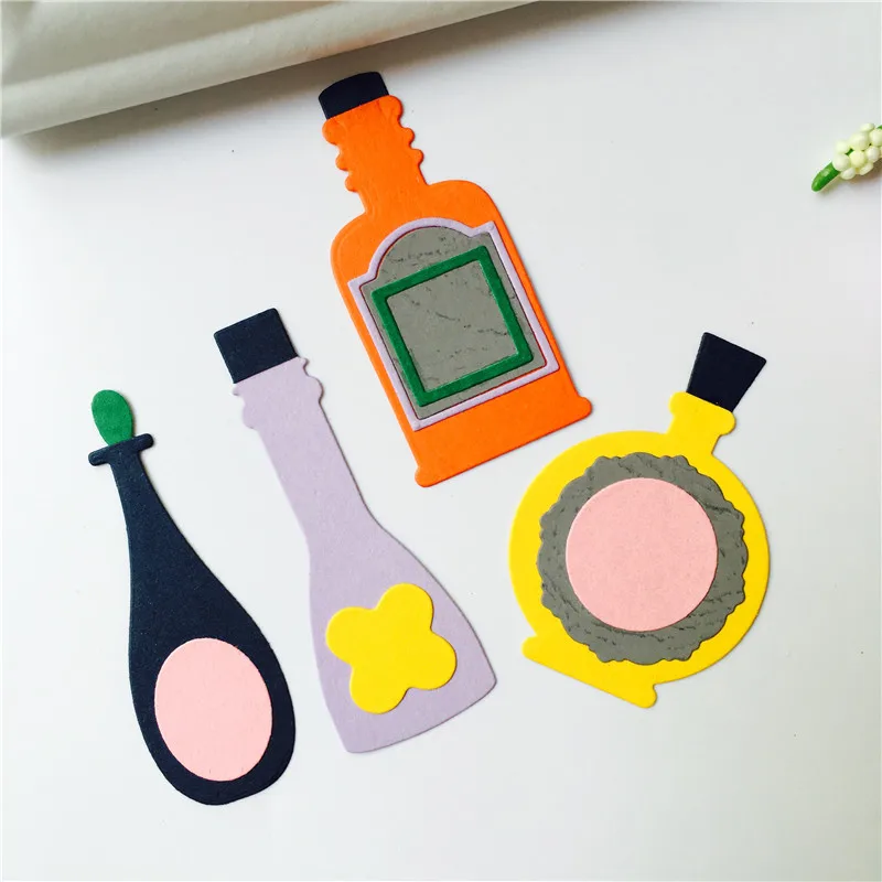 

Wine bottle Metal Cutting Dies for scrapbooking Stencils for Craft Paper DIY Scrapbook new dies Cut Template