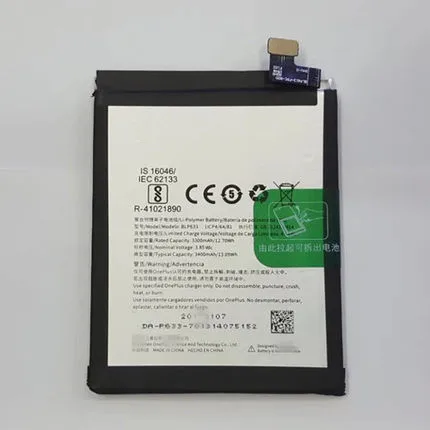 3400mAh BLP633 батарея для OnePlus 3T A3010 1 + телефона 3 | Мобильные телефоны и аксессуары