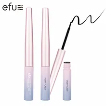 Eyeliner noir longue durée à séchage rapide, liquide imperméable pour les yeux, maquillage de marque, 2.4g, EFU #7069