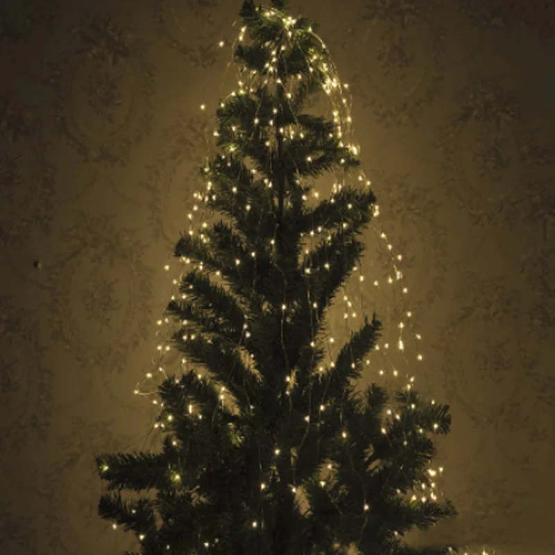 SPLEVISI 2M 200LED Waterproof Tree Vine Branch Copper Wire Fairy String Lights Holiday Party Wedding Lights SPLEVISI 2M 200LED Waterproof Tree Vine Branch Copper Wire Fairy String Lights Holiday Party Wedding Lights