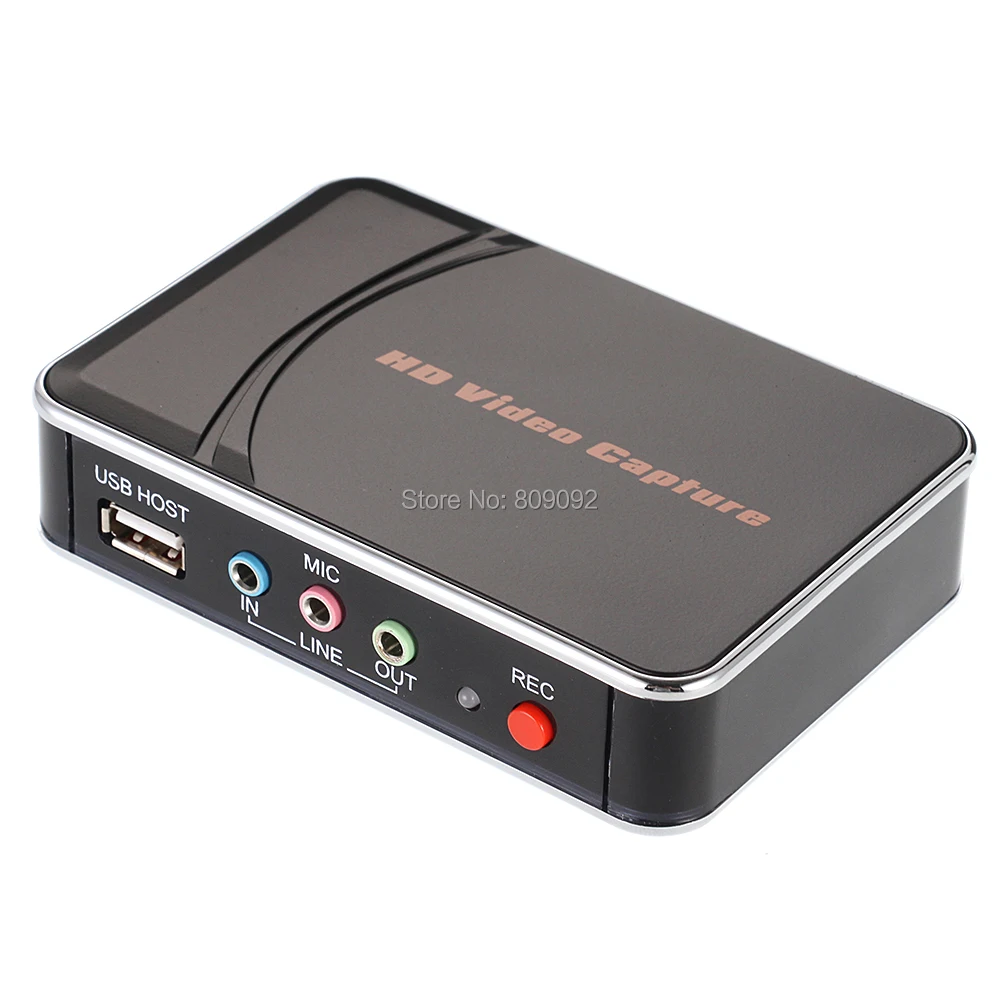 USB HD Game Video Capture Card 1080P HDMI YPBPR Recorder USB flash Disk Recorder Box for Xbox PS3 PS4 Video camera TV STB