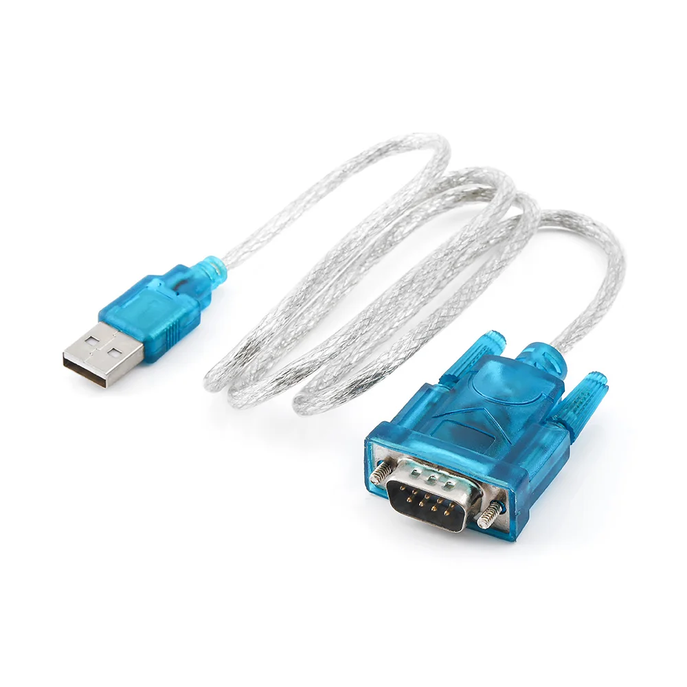 Лидер продаж USB к RS232 последовательный Порты и разъёмы 9 Pin DB9 кабель последовательного COM Порты и разъёмы адаптер конвертер Z17 Прямая доставка