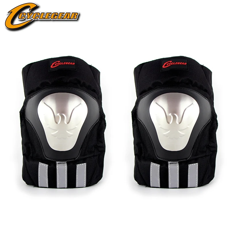 

New Arrival Motorcycle Stainless Steel Elbow&Knee Pads Protectors Guards Motocross Equipment Knee Protection Gear Cyclegear K13